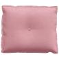 Preview: Rückenkissen Rosa 60 x 50 cm Cordstoff