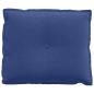 Preview: Rückenkissen Polizeiblau 60 x 50 cm Cordstoff