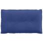 Preview: Rückenkissen Polizeiblau 80 x 50 cm Cordstoff