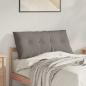 Preview: ARDEBO.de - Rückenkissen Taupe 100 x 19 x 50 cm Stoff