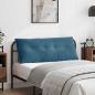 Preview: ARDEBO.de - Rückenkissen Blau 120 x 50 cm Cordstoff