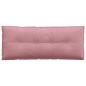Preview: Rückenkissen Rosa 120 x 50 cm Cordstoff