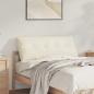 Preview: ARDEBO.de - Rückenkissen Creme 120 x 50 cm Cordstoff