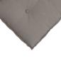 Preview: Rückenkissen Taupe 140 x 19 x 50 cm Stoff