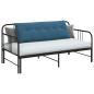 Preview: Rückenkissen Blau 140 x 50 cm Cordstoff
