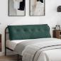 Preview: ARDEBO.de - Rücken Kissen Dunkelgrün 140 x 50 cm Cordstoff