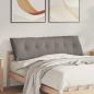 Preview: ARDEBO.de - Rückenkissen Taupe 160 x 19 x 50 cm Stoff
