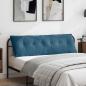 Preview: ARDEBO.de - Rückenkissen Blau 160 x 50 cm Cordstoff
