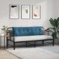 Preview: Rückenkissen Blau 160 x 50 cm Cordstoff