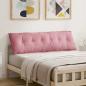 Preview: ARDEBO.de - Rückenkissen Rosa 160 x 50 cm Cordstoff