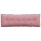 Preview: Rückenkissen Rosa 160 x 50 cm Cordstoff