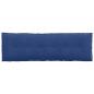 Preview: Rückenkissen Polizeiblau 160 x 50 cm Cordstoff