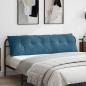 Preview: ARDEBO.de - Rückenkissen Blau 180 x 50 cm Cordstoff