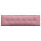 Preview: Rückenkissen Rosa 180 x 50 cm Cordstoff