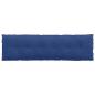 Preview: Rückenkissen Polizeiblau 180 x 50 cm Cordstoff