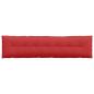 Preview: Rückenkissen Rot 200 x 19 x 50 cm Stoff