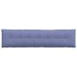 Preview: Rückenkissen Jeans blau 200 x 19 x 50 cm Stoff