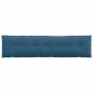 Preview: Rückenkissen Blau 200 x 50 cm Cordstoff