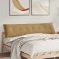 Preview: ARDEBO.de - Rückenkissen Braun 200 x 50 cm Cordstoff