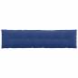 Preview: Rückenkissen Polizeiblau 200 x 50 cm Cordstoff