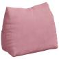 Preview: Rückenkissen Rosa 45 x 20 x 35 cm Cordstoff