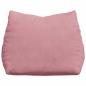 Preview: Rückenkissen Rosa 45 x 20 x 35 cm Cordstoff