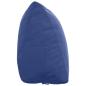 Preview: Rückenkissen Polizeiblau 60 x 20 x 50 cm Cordstoff