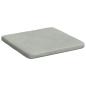 Preview: Sitzkissen 4 stk. Samt Hellgrau 40 x 40 x 3 cm