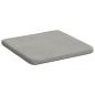 Preview: Sitzkissen 4 stk. Mikrofaserstoff Hellgrau 40 x 40 x 3 cm