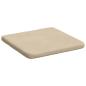 Preview: Sitzkissen 4 Stk. Mikrofaserstoff Creme 40 x 40 x 3 cm