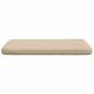 Preview: Sitzkissen 4 Stk. Mikrofaserstoff Creme 40 x 40 x 3 cm