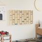 Preview: Wanddisplay-Case Wandhalterung Beige 98 x 4,5 x 55 cm