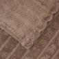 Preview: Überwurfdecke Kamel 200 x 150 cm Fleece