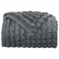 Preview: Wohndecke Dunkelgrau 240 x 220 cm 9.41 kg Fleece