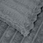 Preview: Wohndecke Dunkelgrau 240 x 220 cm 9.41 kg Fleece