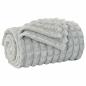 Preview: Wohndecke Grau 95 x 220 cm 0.51 kg Fleece