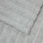 Preview: Wohndecke Grau 95 x 220 cm 0.51 kg Fleece
