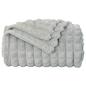 Preview: Wohndecke Grau 200 x 150 cm 0.75 kg Fleece