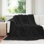 Preview: ARDEBO.de - Wohndecke Schwarz 270 x 240 cm 1.7 kg Fleece