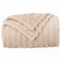 Preview: Wohndecken 6 stk. Beige 200 x 150 cm 4.5 kg Fleece