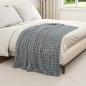 Preview: Wohndecken 6 Stk. Dunkelgrau 150 x 130 cm 2.75 Fleece