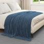 Preview: Wohndecken 6 stk. Marineblau 200 x 150 cm 4.5 kg Fleece