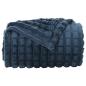Preview: Wohndecken 6 stk. Marineblau 200 x 150 cm 4.5 kg Fleece