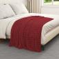 Preview: Wohndecken 6 Stk. Bordeauxrot 150 x 130 cm 2.75 Fleece