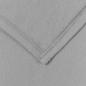 Preview: Wohndecke Grau 170 x 130 cm 0.33 kg Fleece