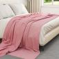Preview: Wohndecke Rosa 240 x 220 cm 0.74 kg Fleece