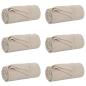 Preview: Wohndecken 6 stk. Beige 270 x 240 cm 5.08 kg Fleece