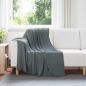 Preview: ARDEBO.de - Wohndecken 6 stk. Dunkelgrau 170 x 130 cm 1.86 kg Fleece