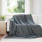 Preview: ARDEBO.de - Wohndecken 6 stk. Dunkelgrau 270 x 240 cm 5.08 kg Fleece