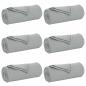 Preview: Wohndecken 6 stk. Grau 170 x 130 cm 1.86 kg Fleece